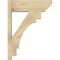 Ekena Millwork Merced Slat Rough Sawn Outlooker, Douglas Fir, 8"W x 24"D x 32"H OUT08X24X32MRC06RDF - alternate 4